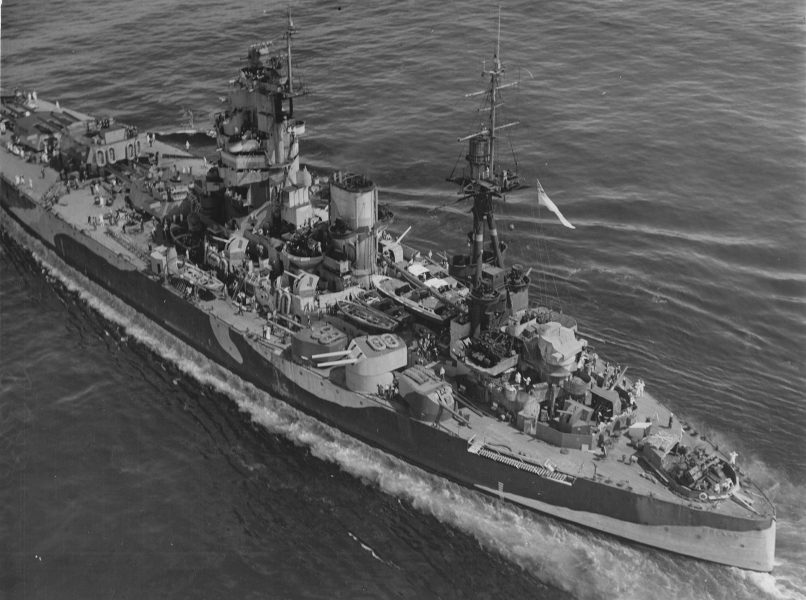 HMS Nelson w 1944 roku