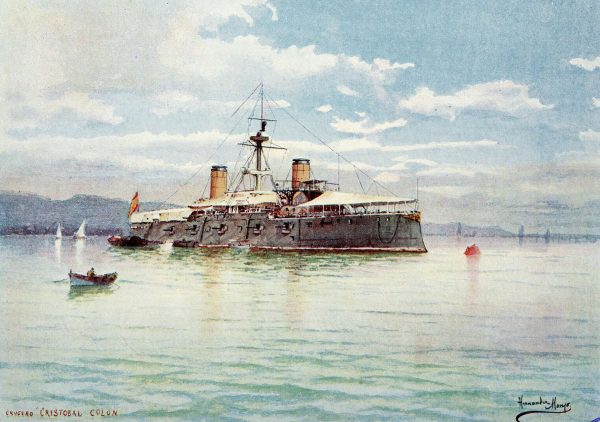Hiszpański krążownik pancerny Cristóbal Colón