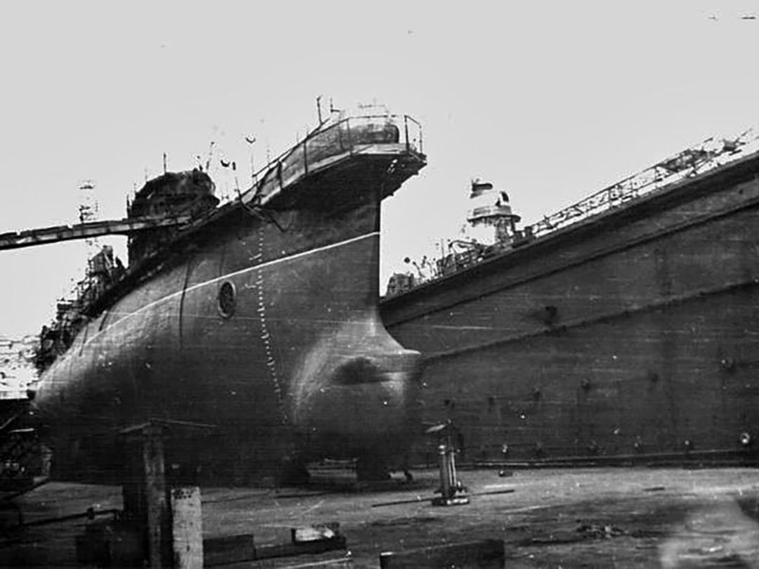 Okręt podwodny projektu 940 (India) podczas budowy