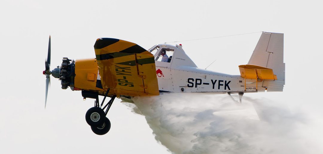 Samolot rolniczy i pożarniczy PZL M18 Dromader