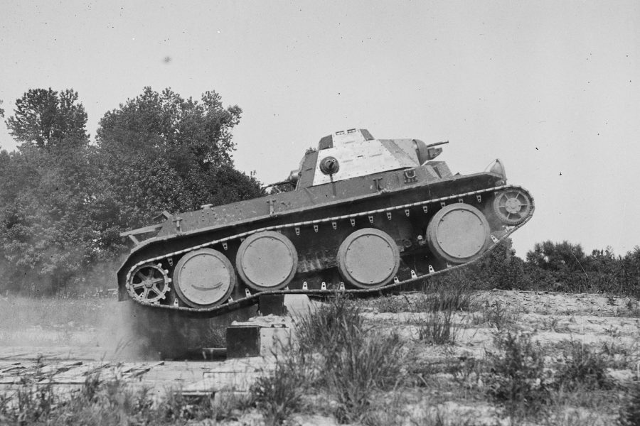Czołg średni T3E2 z zawieszeniem typu Chrisite