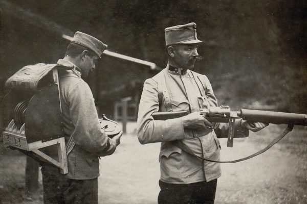 Standschütze Hellriegel M1915 (fot. Austriacka Biblioteka Narodowa)