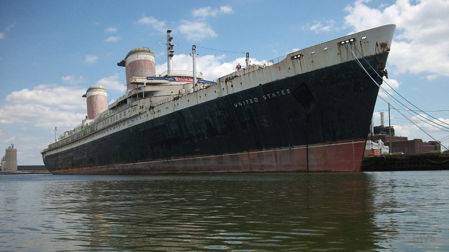 SS United States współcześnie (fot. Brian W. Schaller/Wikimedia Commons)