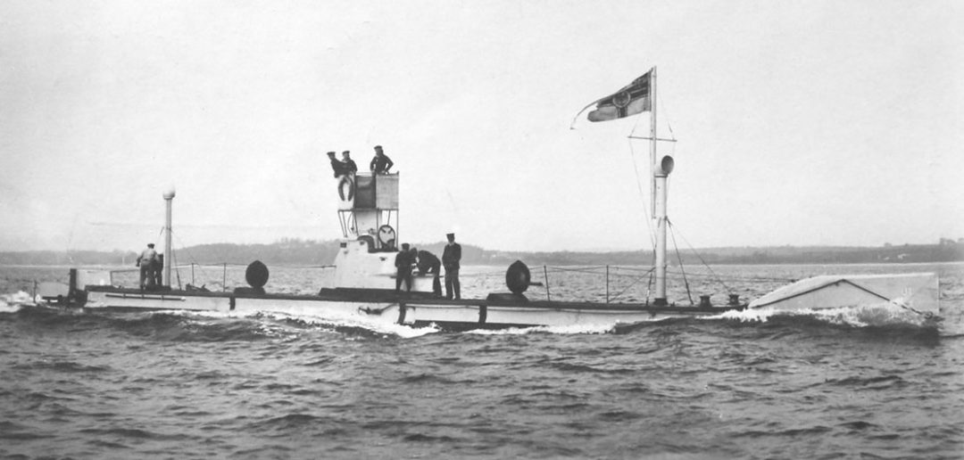 SM U-1 - pierwszy u-boot Kaiserliche Marine