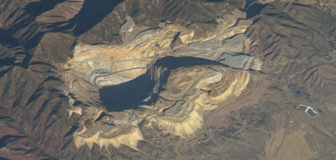 Bingham Canyon Mine - kopalnia, którą widać z kosmosu