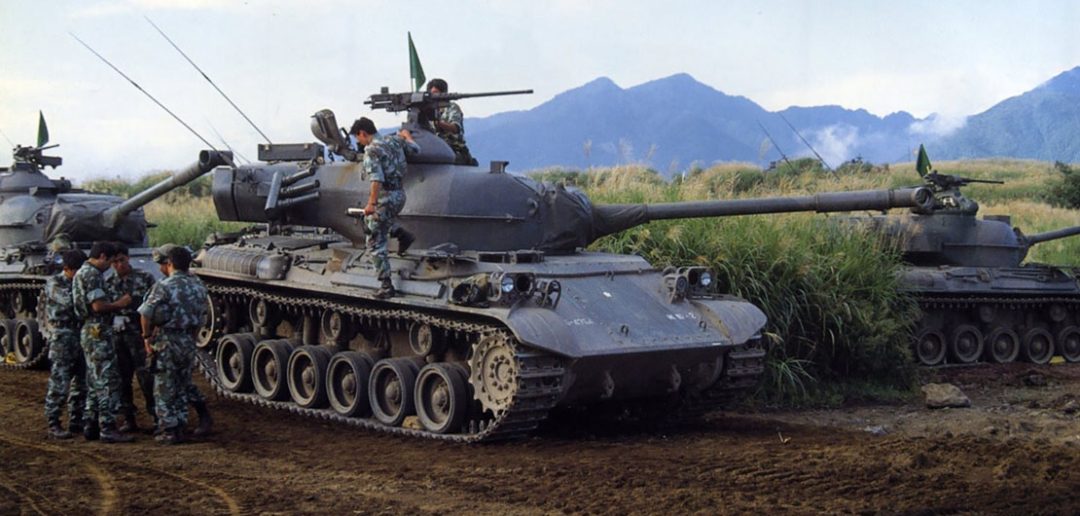 Pierwszy japoński czołg podstawowy - Typ 61