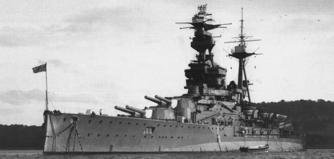 HMS Royal Oak - weteran zatopiony w porcie