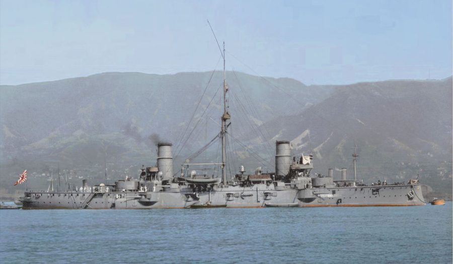 Japoński krążownik Nisshin 