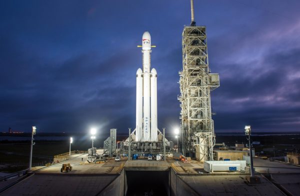 Falcon Heavy przed startem