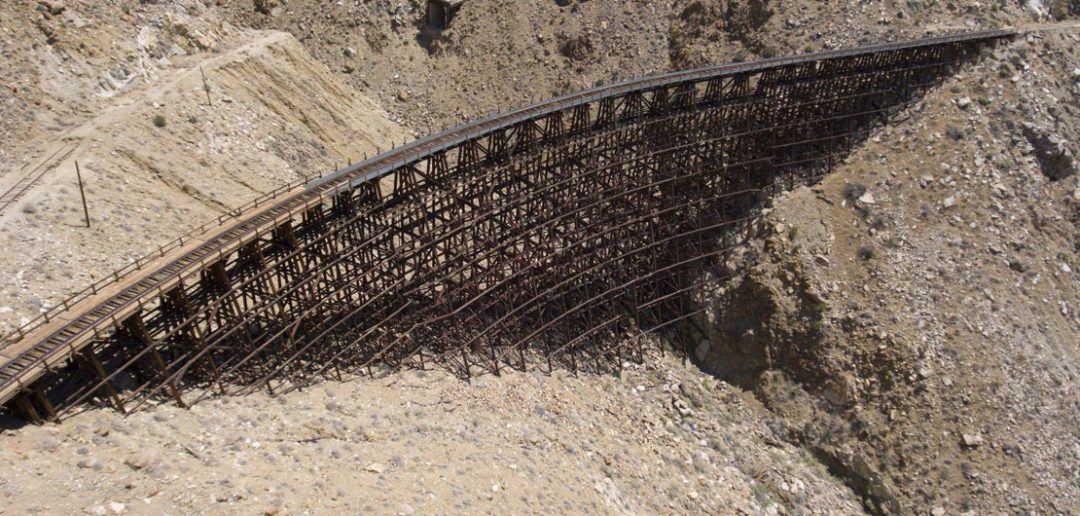 Goat Canyon Trestle - niesamowity wiadukt kolejowy w Kalifornii