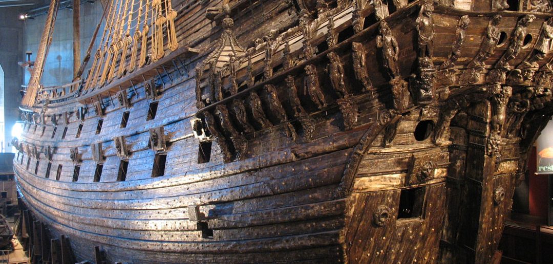 Szwedzki galeon Vasa z 1628 roku
