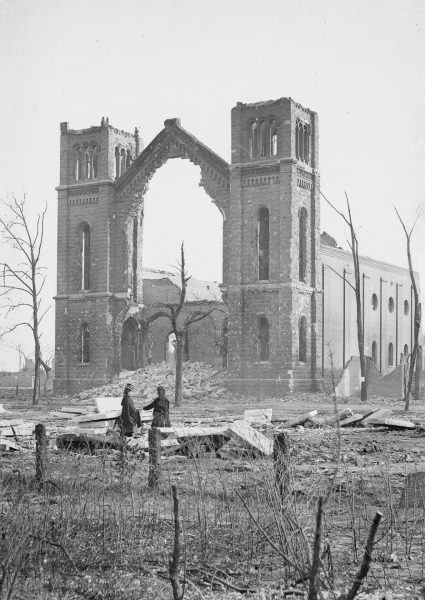 Ruiny Chicago po pożarze z 1871 roku