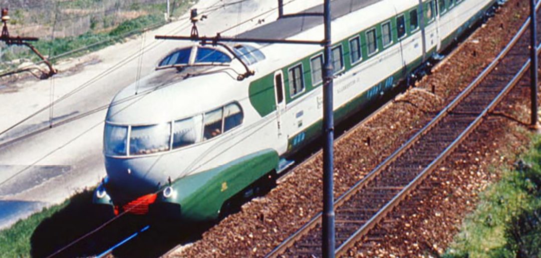Settebello - FS Class ETR 300 - luksusowy włoski pociąg z lat 50.