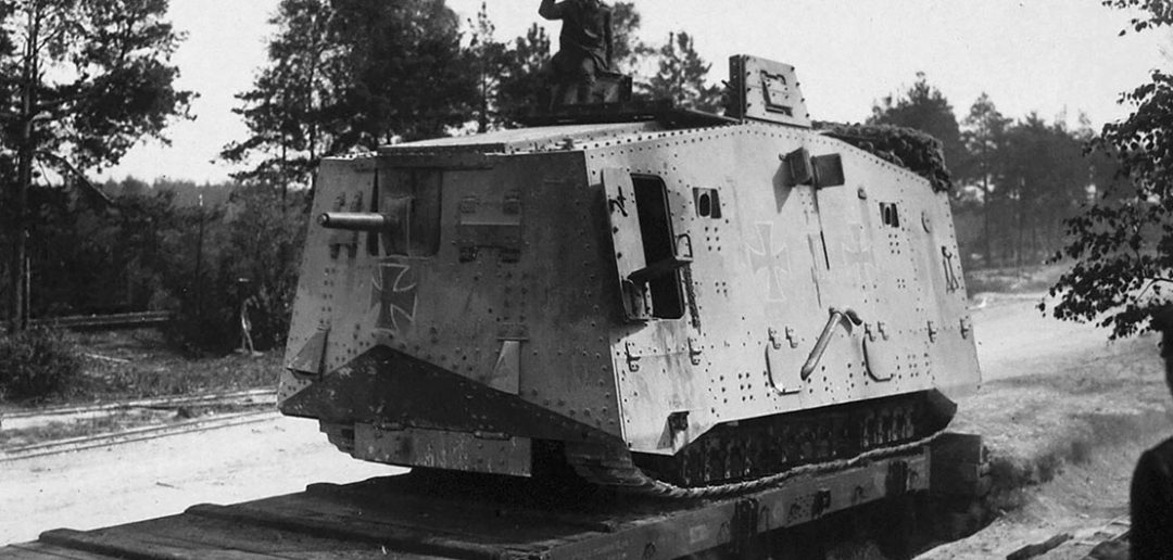 A7V - jedyny niemiecki czołg z I wojny światowej