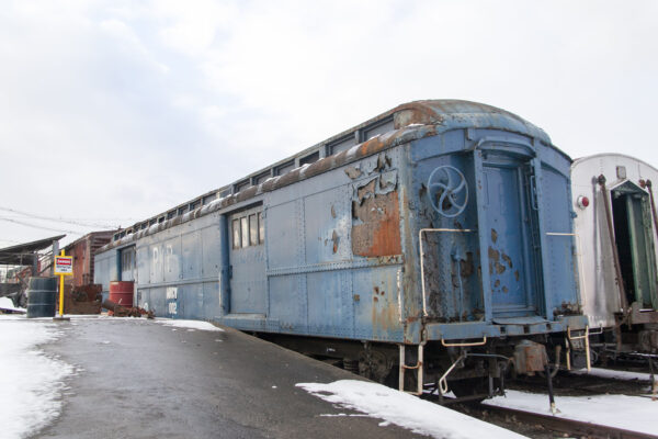 Słynny wagon już w Danbury Railway Museum (fot. Michelle Young)