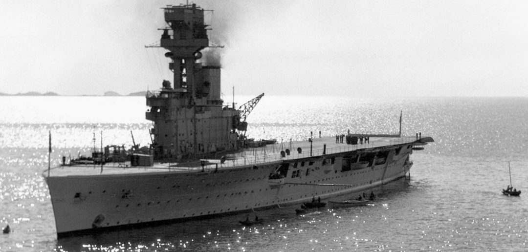 HMS Hermes - pierwszy brytyjski lotniskowiec zbudowany od podstaw