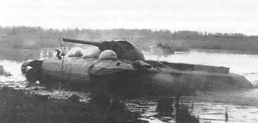 Obiekt 760 - radziecki eksperymentalny czołg-poduszkowiec