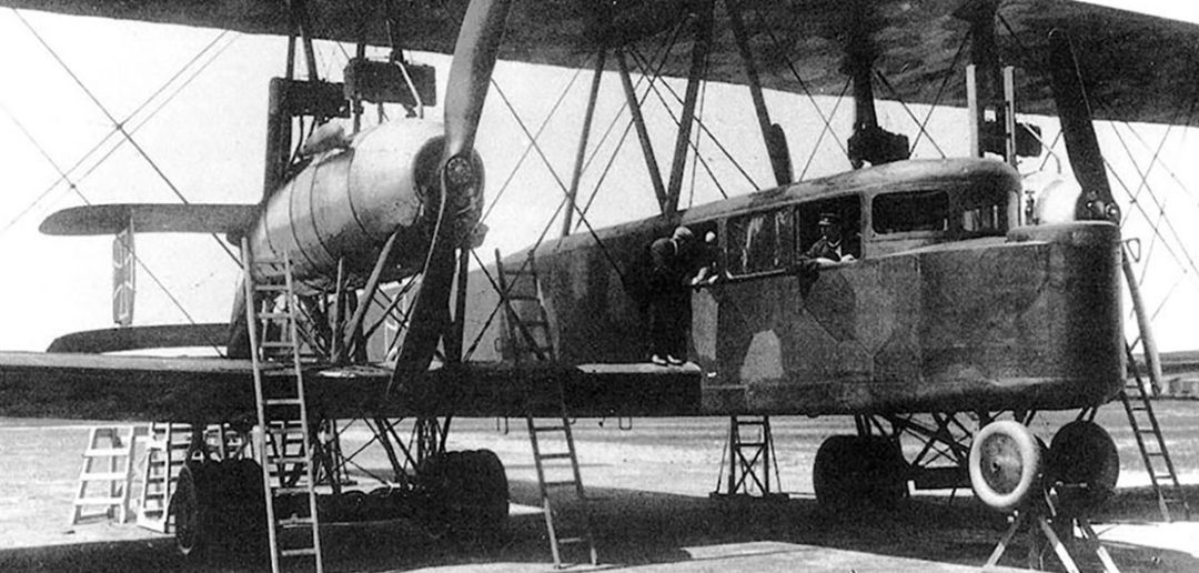 Zeppelin-Staaken R.VI - największy niemiecki bombowiec I wojny światowej