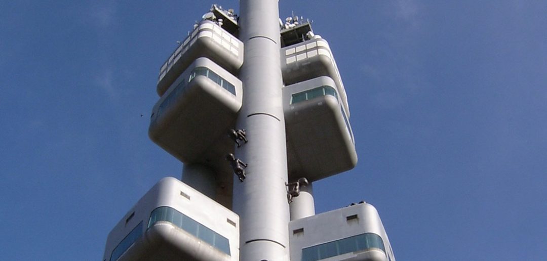 Wieża telewizyjna Žižkov w Pradze