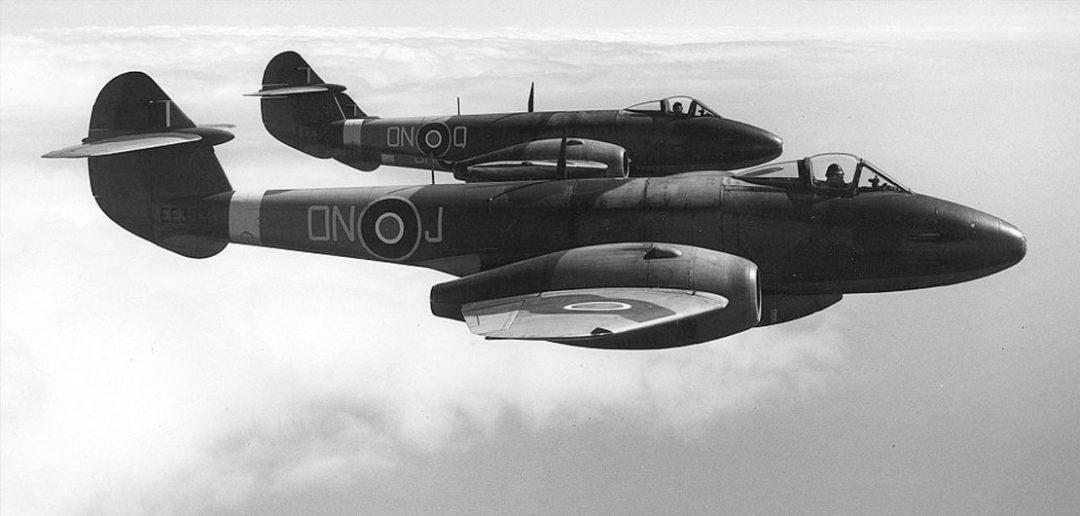 Gloster Meteor - pierwszy aliancki odrzutowiec