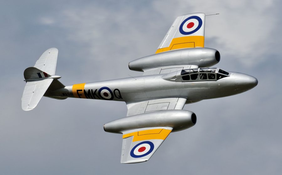 Gloster Meteor (fot. Jez/Flickr.com)