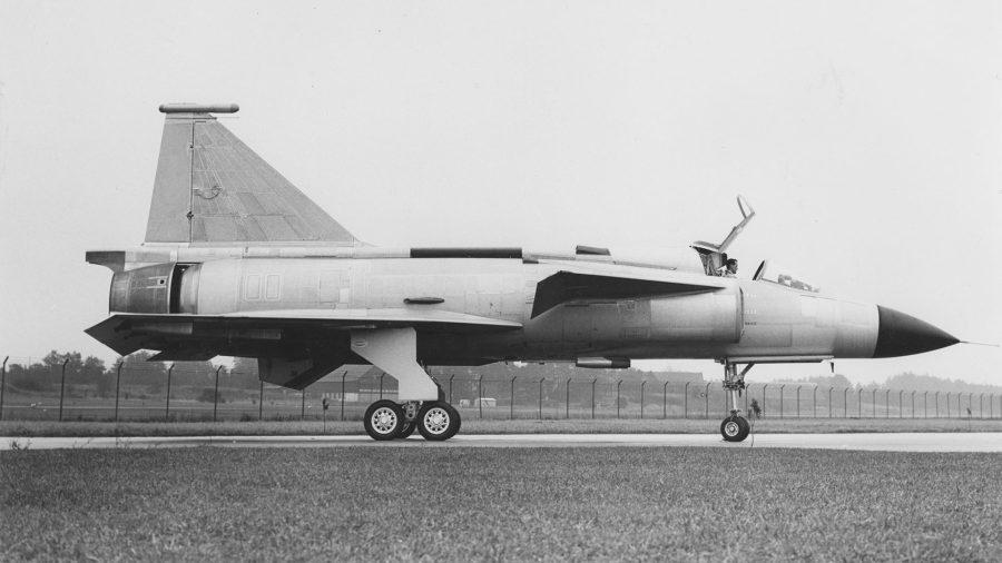 Prototyp Saaba 37 Viggen