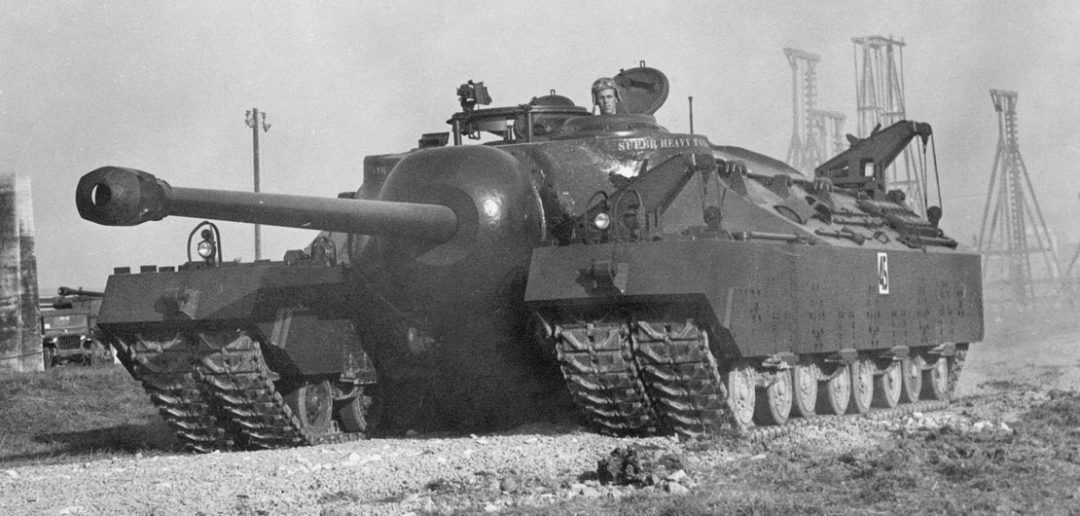 T28 Super Heavy Tank - amerykański super ciężki czołg szturmowy