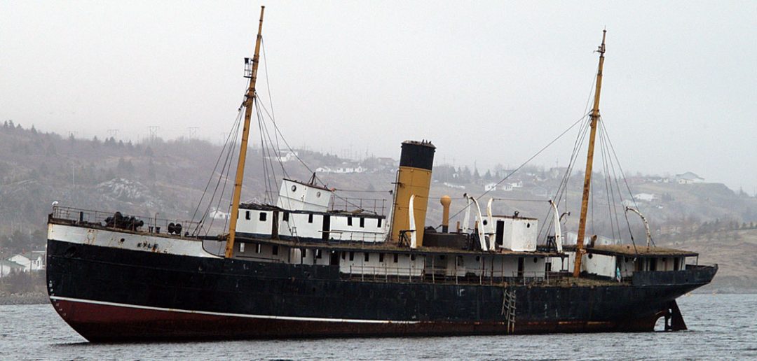 Wrak SS Kyle w zatoce Harbour Grace