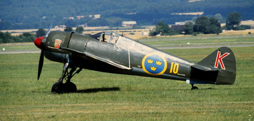 Szwedzki myśliwiec FFVS J 22