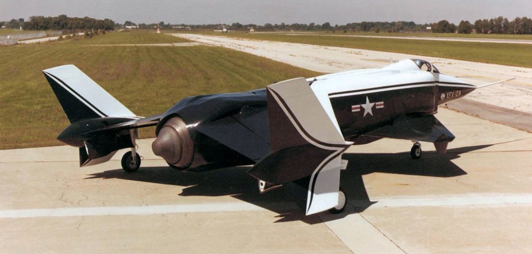 Rockwell XFV-12 - eksperymentalny naddźwiękowy myśliwiec VTOL