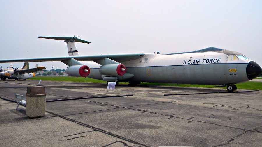 Lockheed C-141 Starlifter (fot. Clemens Vasters/Wikimedia Commons)