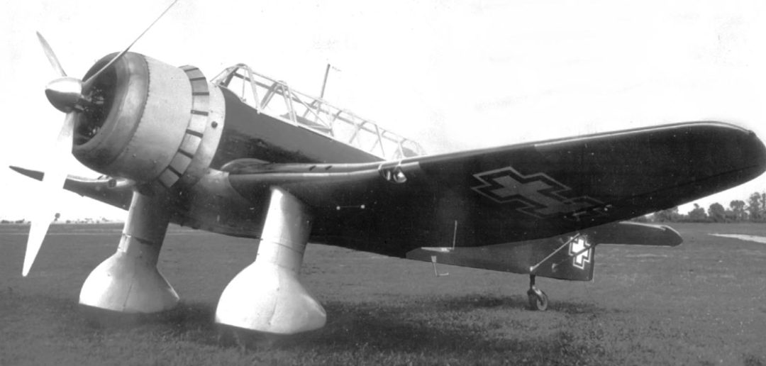 Prototypowy litewski lekki bombowiec ANBO-VIII