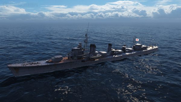 Shimakaze w grze World of Warships
