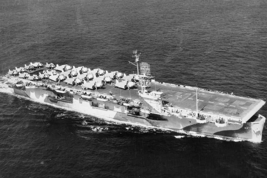 USS Guadalcanal - jeden z lotniskowców typu Casablanca