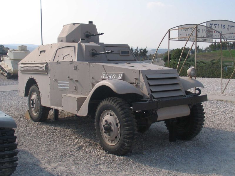 M3A1 Scout Car w Izraelu (fot. Bukvoed/Wikimedia Commons)