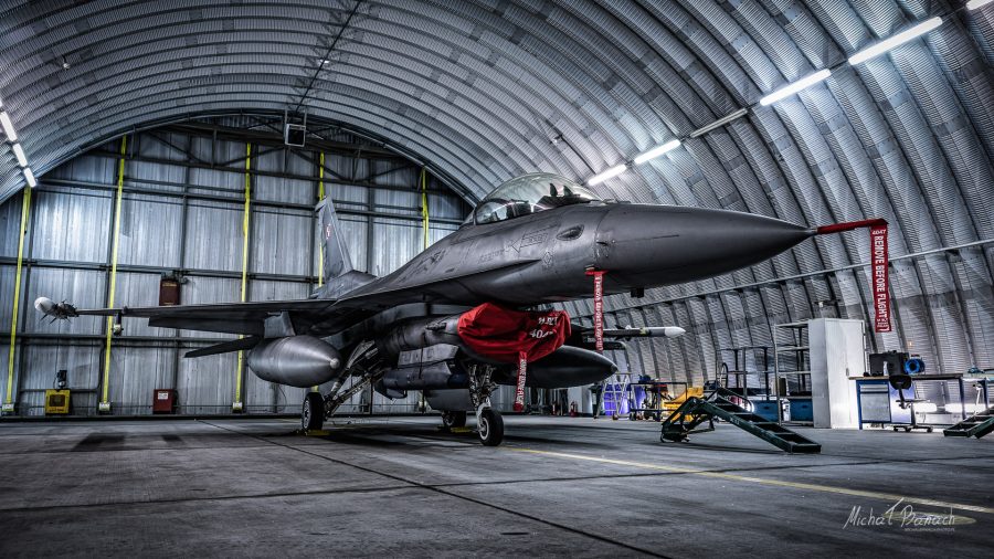 Lockheed Martin F-16C Jastrząb (4047) (fot. Michał Banach)