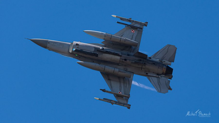 Lockheed Martin F-16C Jastrząb (4052) (fot. Michał Banach)