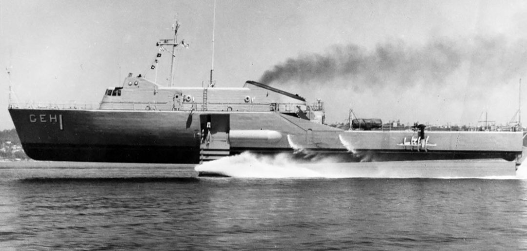 USS Plainview - pierwszy amerykański eksperymentalny wodolot