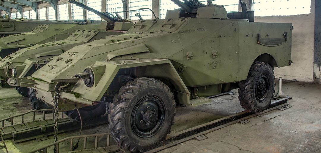 BTR-40 - pierwszy radziecki transporter opancerzony piechoty