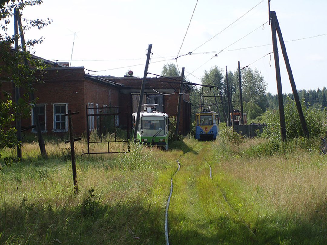 Zajezdnia tramwajowa w Wołczańsku (fot. Oleg NT/Wikimedia Commons)