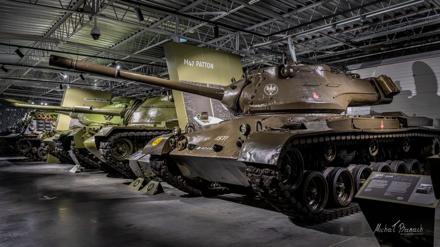 M47 Patton, M60A1 Patton i M48A5 Patton (fot. Michał Banach)