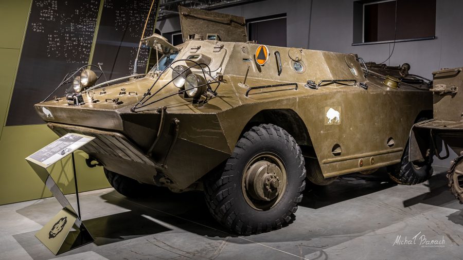 D-442 FUG w Muzeum Broni Pancernej w Poznaniu (fot. Michał Banach)