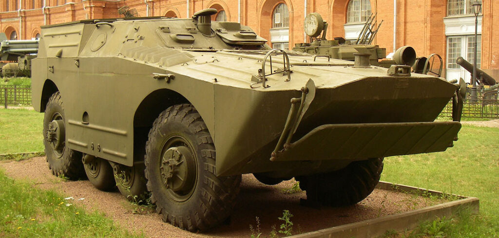 Radziecki opancerzony samochód rozpoznawczy BRDM-1