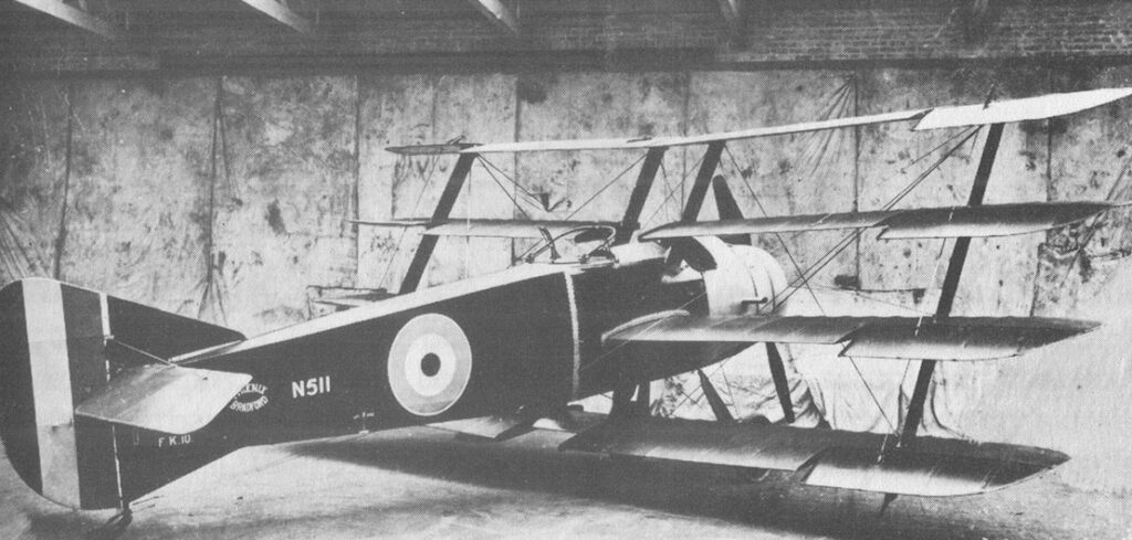 Armstrong Whitworth F.K.10 - czteropłatowiec z I wojny światowej