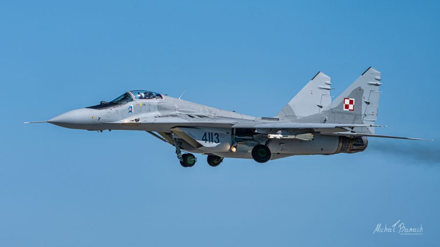 MiG-29 Fulcrum (fot. Michał Banach)