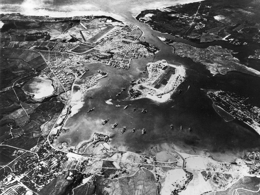 Pearl Harbor widok z powietrza