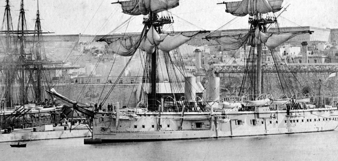 HMS Temeraire - pierwszy brytyjski pancernik z barbetami