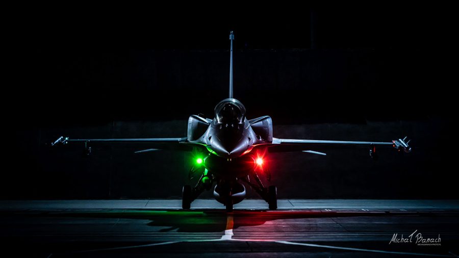 Lockheed Martin F-16 Jastrząb (fot. Michał Banach)