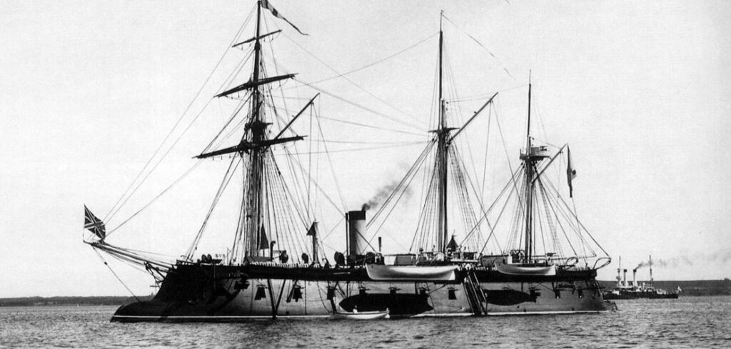 Pierwieniec - pierwszy rosyjski okręt pancerny