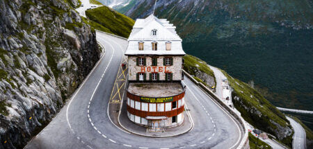 Malowniczy Hotel Belvédère